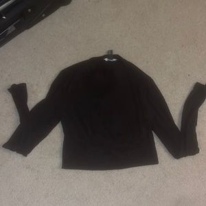 Basic black long sleeve